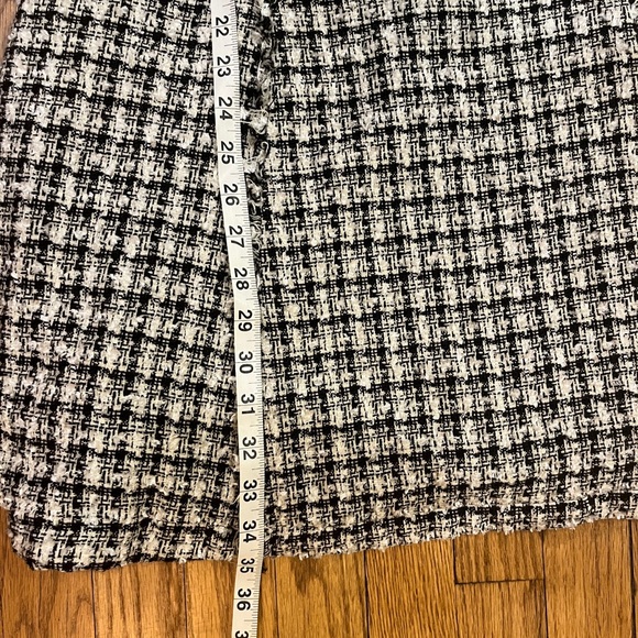 Eliza J black and white tweed interview/appearance dress - Picture 4 of 5